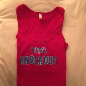 Alpha Phi Fuchia tank S